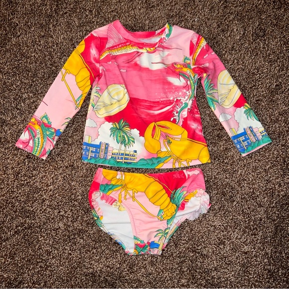Ralph Lauren Toddler Swimsuit - Picture 1 of 4